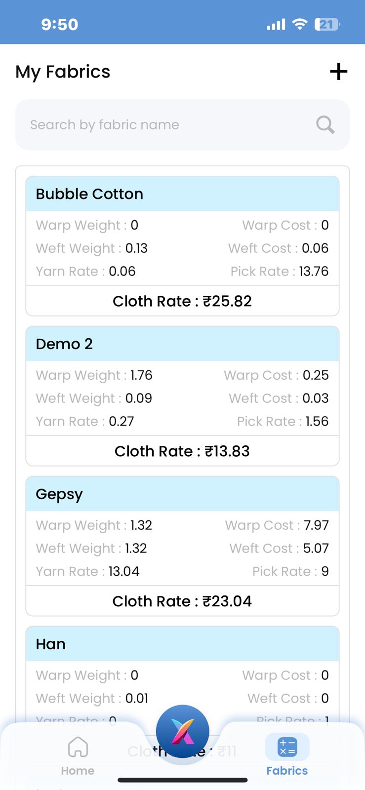 LinkPlus Mobile Application Interface